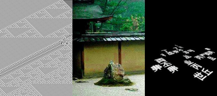 1d and 2d cellular automata with zen garden