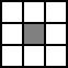 2d automata neighborhood (9 neighbors)